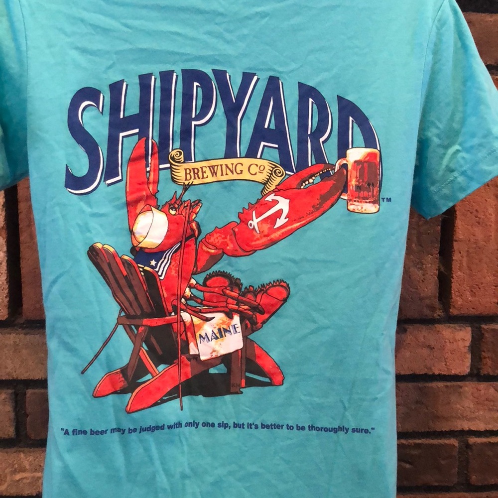 **NEW Shipyard Brewery T-Shirt